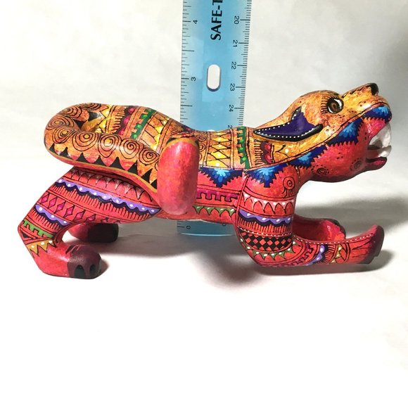 Puma Alebrije Wood Carving - Picture 9 of 16